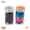 Deko 40P Rubber Band Neon + Black
